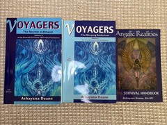 5 Books, Voyagers Vol I 1 ,II 2 & Angelic Realities + Level 1 , 2, 3