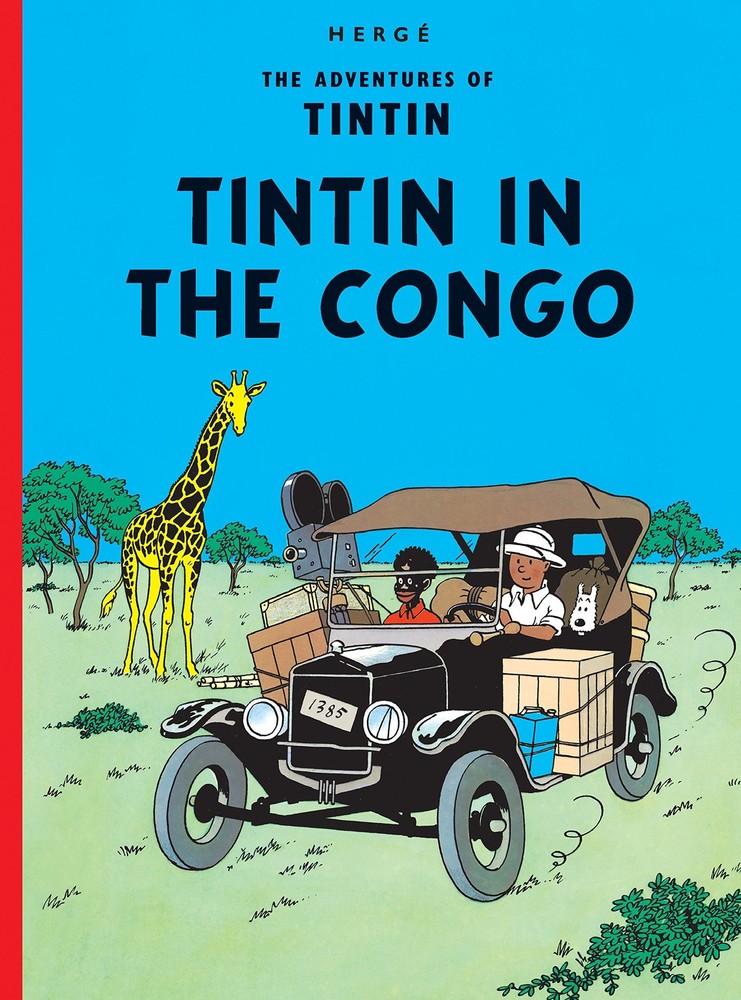 TINTIN AU CONGO (EGMONT ANGLAIS): TINTIN IN THE CONGO – hardcover Herge