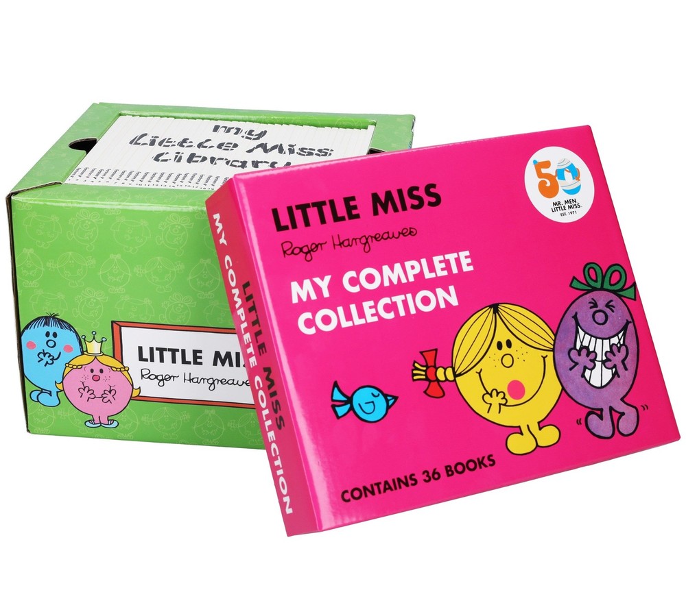 Little Miss 36 Books My Complete Collection Box Set – Ages 5-7 – Paperback