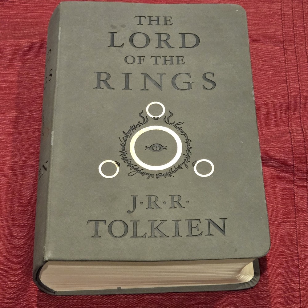 THE LORD OF THE RINGS Deluxe Edition by J.R.R. Tolkien Faux Leather Bound