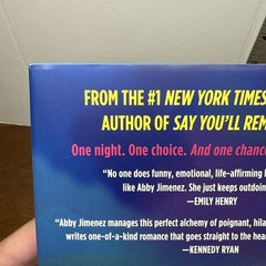 Night We Met (Deluxe Edition) by Abby Jimenez (2026, Hardcover) 1st/1st Sprayed