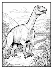 “Cute Dinosaur Coloring Book | Easy, Cute & Relaxing Designs | Perfect Gift Ide