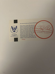 Signed Jimmy Carter An Hour Before Daylight First Ed HCDJ And Library Ticket