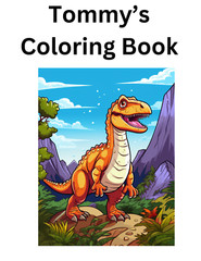 “Cute Dinosaur Coloring Book fun for allFun, Creative & Relaxing Art Pages