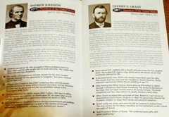 American Presidents Book of Facts 47 Pages No Date
