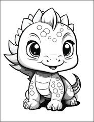 NEw Baby Dinosaur Coloring Book – Fun & Educational Activity for Kids A