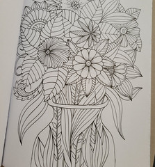 LOVE YOU MOM ADULT COLORING BOOK – 2021 TOPIX MEDIA – 47 FESTIVE COLORING PAGES