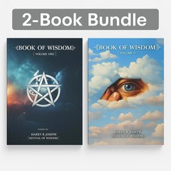 Book of Wisdom Volumes 1 & 2 by Harry B. Joseph (Paperback 2-Book Bundle) NEW