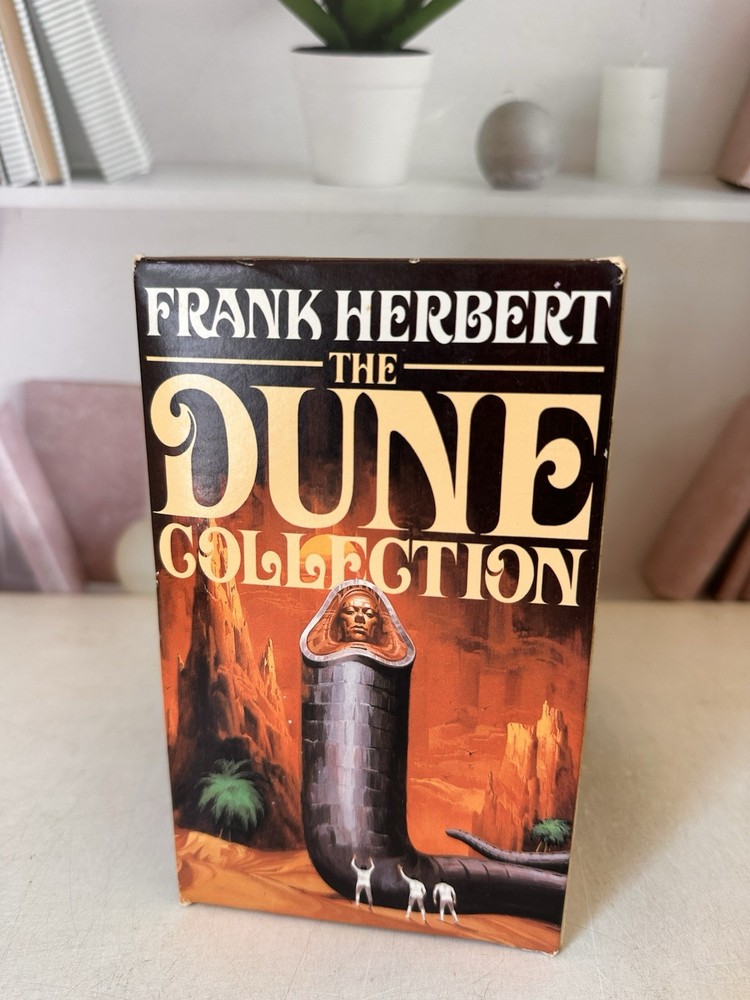 The Dune Collection Box Set 1984 Berkeley Edition Frank Herbert – 4 Books