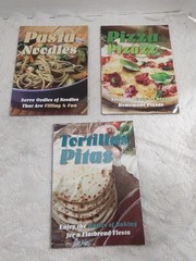 Set Of 3 Contemporary Cook Booklets Pasta, Tortillas,Etc. App. 47 Pages Ea