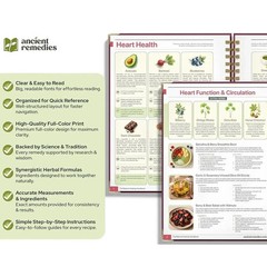 The Natural Healing Handbook Spiral Bound Guide For Herbal Remedies And NaturalT