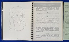 Vintage 1980 Portrait Method by Jane Marcks-47 Pages Portrait Study #4 Painting