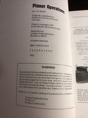 Planer Operations