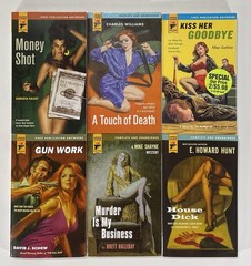 HARD CASE CRIME Book Lot 19 – Stephen King Lawrence Block Westlake Peter Blauner