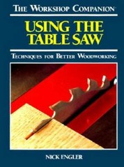 Using the Table Saw: Techniques for Better Woodworking (The Workshop Com – GOOD