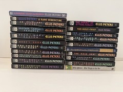 Complete set of 21 vintage Brother Cadfael mystery paperbacks Ellis Peters