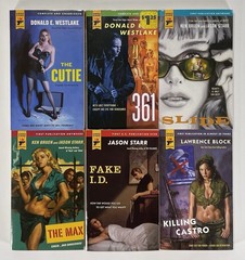 HARD CASE CRIME Book Lot 19 – Stephen King Lawrence Block Westlake Peter Blauner