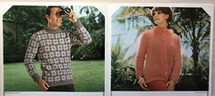 Vintage 1969 HAND KNITS FOR YOUNG MODERNS 47 Pages of Groovy Patterns to Knit :)