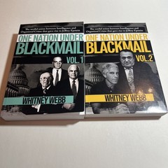 One Nation under Blackmail Set – Vols. 1 & 2 Whitney Webb PB Like new