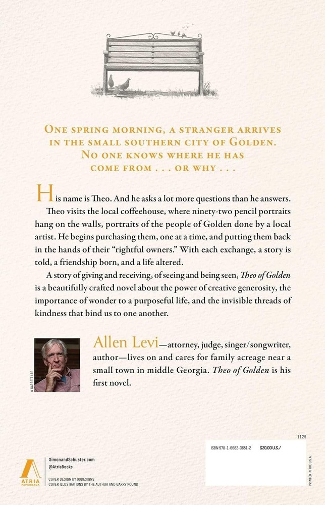 Theo of Golden: A Novel by Allen Levi | #1 NYT Bestseller