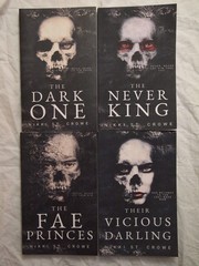 4pc Dark One Fae Vicious Darling Book Lot The Never King Series Nikki St. Crowe