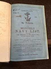 The Monthly Navy List August 1914 London United Kingdom British Royal Marines