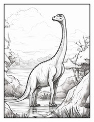 “Cute Dinosaur Coloring Book | Easy, Cute & Relaxing Designs | Perfect Gift Ide