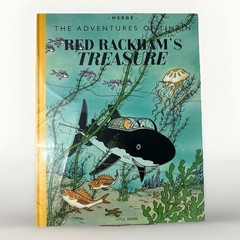 RED RACKHAM’S TREASURE: COLLECTOR’S GIANT FACSIMILE By Herge – HC, Sealed *NEW*