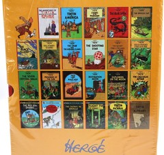 The Adventures of TINTIN – 23-Book Complete PB Collection Box Set Full Edition