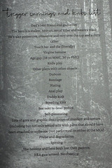 Eva Marks Obsession Dark & Disturbed Special Edition Erotic Horror Romance New