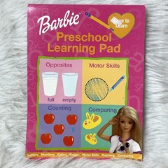 Barbie Preschool Workbook So Much To Learn 2002 Mattel Educational 47 Pages
