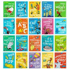 The Wonderful World of Dr. Seuss 20 Books Box Set – Ages 3-7 – Hardback