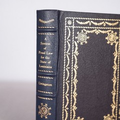 A System of Penal Law for the State of Louisiana Legal Classics Library Leather