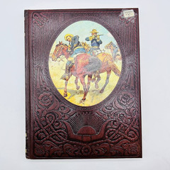 Lot of 7 Time Life Books “The Old West” Vintage 1970s Faux Leather Bound