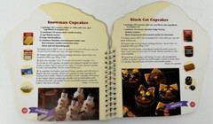 Cupcake and Muffin Cookbook 47 Pages Washable Spiral Hardback with Photos 2005