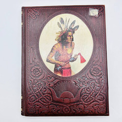 Lot of 7 Time Life Books “The Old West” Vintage 1970s Faux Leather Bound
