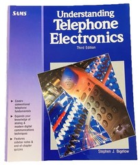 Understanding Telephone Electronics 3rd Edition Bigelow Telecom PB 1991 SAMS Vtg
