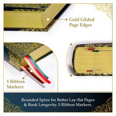 The Most Complete Ethiopian Bible by Asher Wilson, Deluxe Red Letter Edition