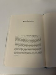 Signed Jimmy Carter An Hour Before Daylight First Ed HCDJ And Library Ticket