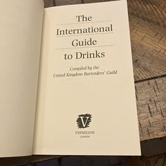 United Kingdom Bartenders Guild : The International Guide to Drinks Vintage