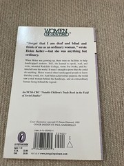 Helen Keller Annie Sullivan The World At Her Fingertips Dr. Bell books unit