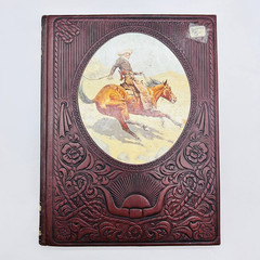 Lot of 7 Time Life Books “The Old West” Vintage 1970s Faux Leather Bound