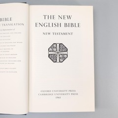 Vintage The New English Bible New Testament HC Blue Oxford 1961 United Kingdom
