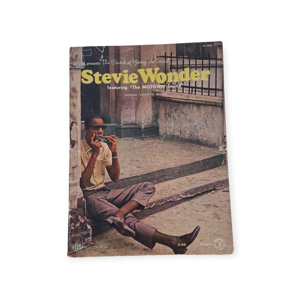 VGT Stevie Wonder – featuring “THE MOTOWN SOUND” 47 Pages Songbook Jobete 1969