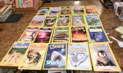 30 National Geographic Kids Level 1, 2 & 3 Science Readers Lot Dinosaurs Sharks+